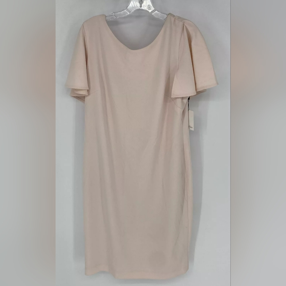 Calvin Klein light pink dress size 16.